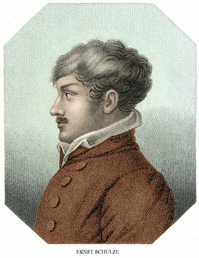 Ritratto di Gottlob Ernst Schulze (1761-1833), filosofo tedesco da Unknown artist