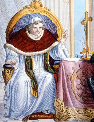 Ritratto di Gregorio XVI (1745 - 1846). da Unknown artist