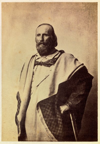 Ritratto di Giuseppe Garibaldi (1807-1882), Collezione privata da Unknown artist