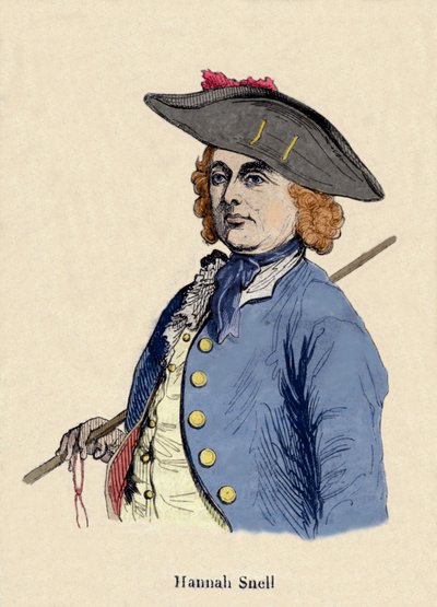 Ritratto di Hannah Snell (1723-1792) soldatessa, era un