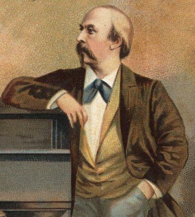 Ritratto di Hans von Bülow (1830-1894) da Unknown artist