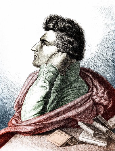 Ritratto di Heinrich Heine (1797-1856), poeta lirico e pubblicista tedesco da Unknown artist