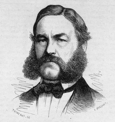 Ritratto di Henri (Heinrich) Barth, viaggiatore ed esploratore tedesco 1821-1865 da Unknown artist
