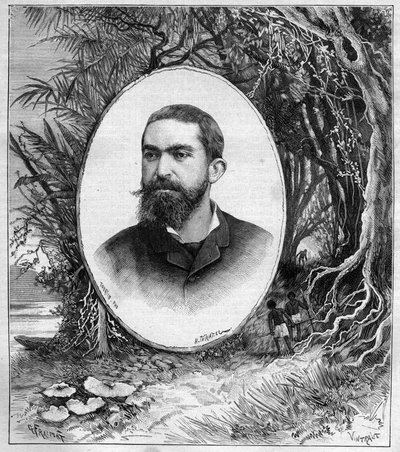 Ritratto di Henri Coudreau (1859-1899), professore di geografia ed esploratore dell