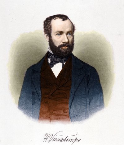 Ritratto di Henri Vieuxtemps (1820-1881), direttore d