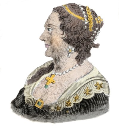 Ritratto di Enrichetta Maria di Francia (1609-1669), Regina Consorte d