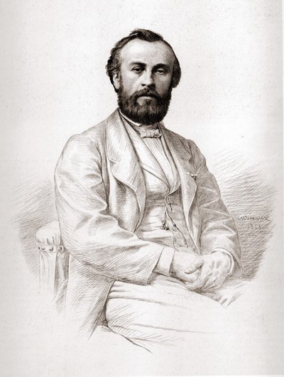 Ritratto di Henry Giffard (1825-1882), ingegnere francese. da Unknown artist