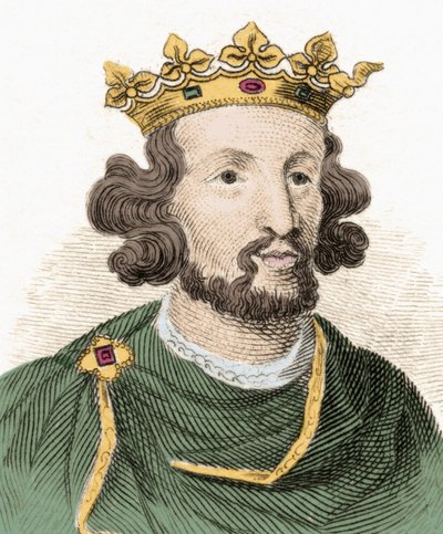 Ritratto di Enrico III Plantageneto (1207-1272), Re d