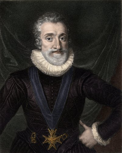 Ritratto di Enrico IV (1553-1610) Re di Francia, con il collare dell