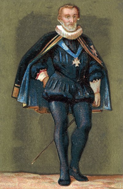 Ritratto di Enrico IV Re di Francia (1553-1610) da Unknown artist