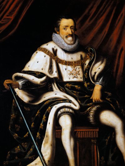 Ritratto di Enrico IV di Francia da Unknown artist