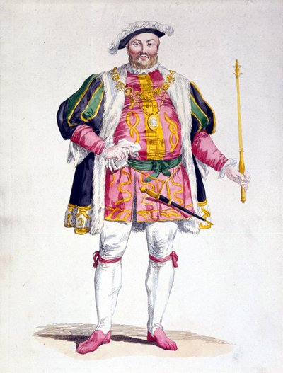 Ritratto di Enrico VIII (1491 - 1547) d