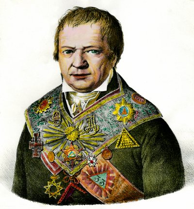Ritratto di Houssement, Franc Massone da Unknown artist