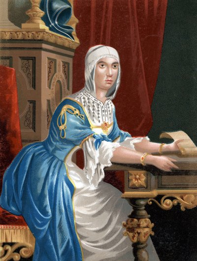 Ritratto di Isabella I la Cattolica (1451-1504), Regina di Castiglia da 