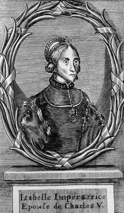 Ritratto di Isabella, Imperatrice e moglie di Carlo V da Unknown artist