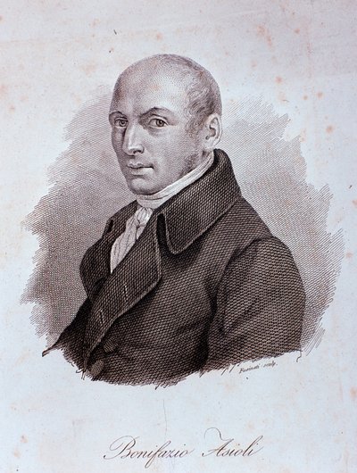 Ritratto del compositore italiano Bonifazio Asioli (1769-1832) da Unknown artist
