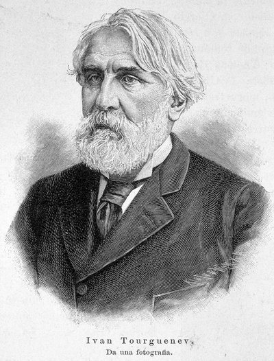 Ritratto di Ivan Turgeniev (1818 - 1883) da Unknown artist