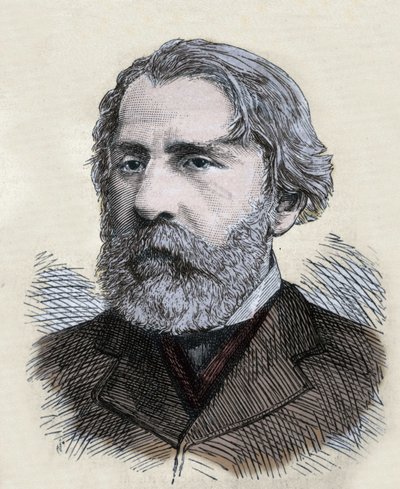 Ritratto di Ivan Turgenev da Unknown artist