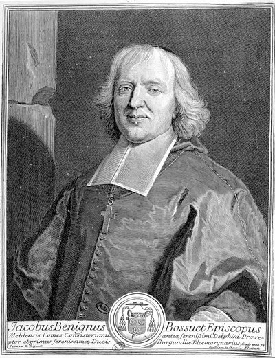 Ritratto di Jacques-Bénigne Bossuet (1627 - 1704) da Unknown artist