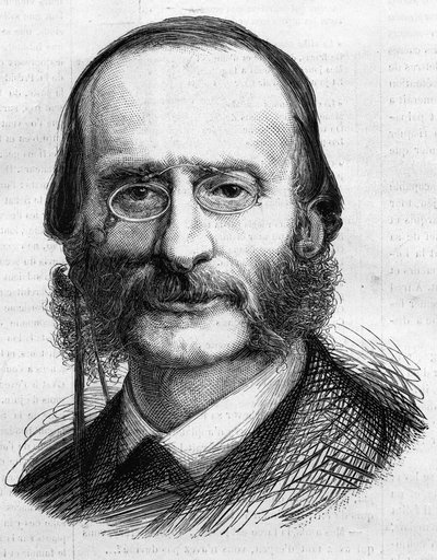 Ritratto di Jacques Offenbach da Unknown artist