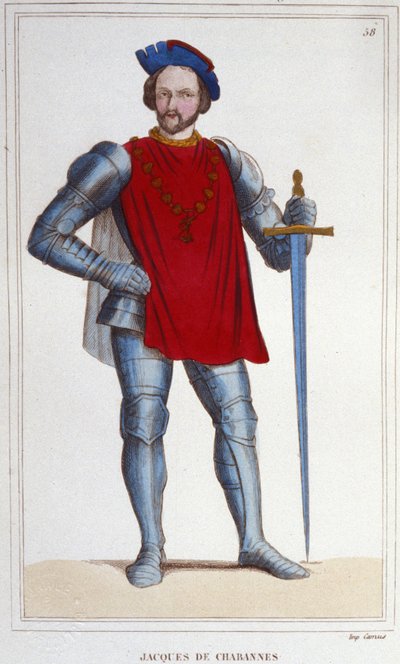 Ritratto di Jacques de Chabannes Signore di LA PALICE. Maresciallo di Francia 1470-1525. da Unknown artist