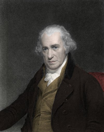 Ritratto di James Watt (1736-1819), inventore e meccanico scozzese da Unknown artist
