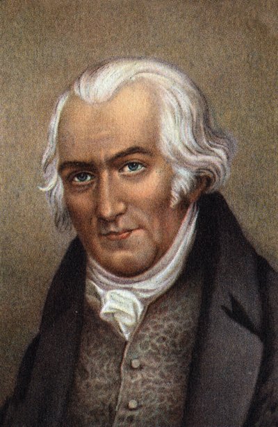 Ritratto di James Watt, ingegnere scozzese. da Unknown Artist