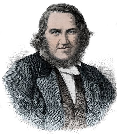 Ritratto di James Young Simpson (1811-1870) ostetrico scozzese - Sir James Young Simpson da Unknown artist