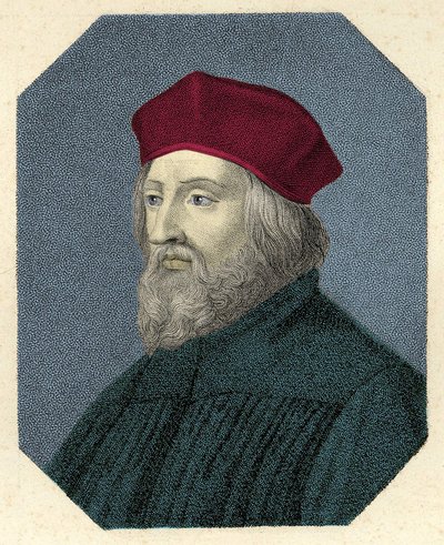 Ritratto di Jan Hus da Unknown artist
