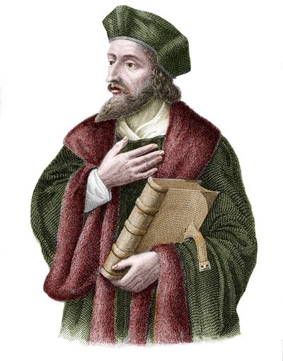 Ritratto di Jan Hus (o Jean Huss) da Unknown artist