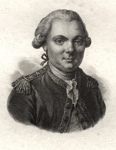 Ritratto di Jean-François Galaup, Conte di La Pérouse da Unknown artist
