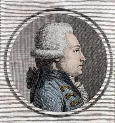 Ritratto di Jean-Xavier Bureau de Pusy, ingegnere militare e politico francese da Unknown artist