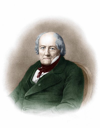 Ritratto di Jean Baptiste Biot (1744 - 1862), chimico francese. da Unknown artist