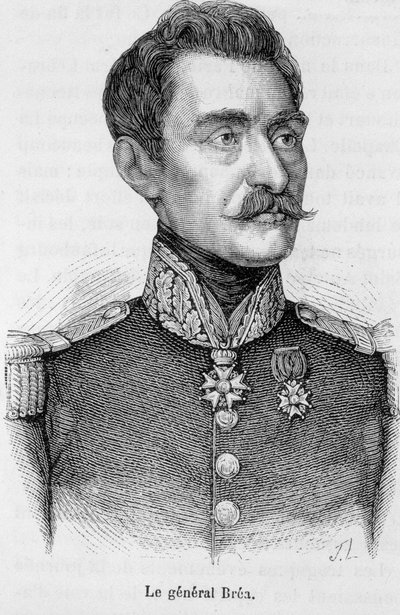 Ritratto di Jean Baptiste Fidele Brea, generale francese (1790-1848) da Unknown artist
