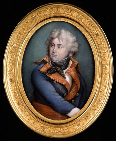 Ritratto di Jean Baptiste Kléber (1753 - 1800). Dipinto del XIX secolo da Unknown artist