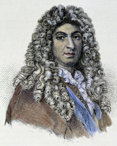 Ritratto di Jean Baptiste Lully (Giovanni Battista Lulli) (1632-1687) da Unknown artist
