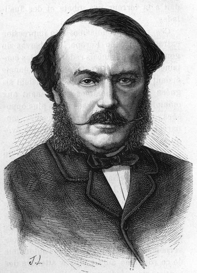 Ritratto di Jean Gilbert Victor Fialin, Duca di Persigny (1808-1872), politico francese da Unknown artist
