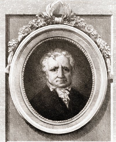 Ritratto di Jean Honoré Fragonard, pittore francese da Unknown artist