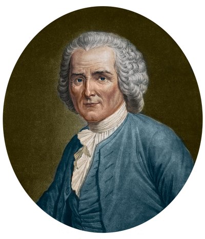 Ritratto di Jean Jacques Rousseau da Unknown artist