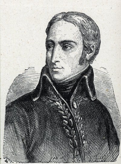 Ritratto di Jean Joseph Dessolles (o Jean-Joseph Dessoles) da Unknown artist