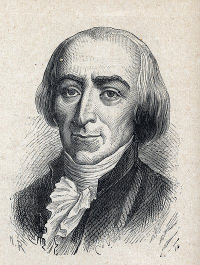Ritratto di Jean Marie Roland, Visconte de la Platière da Unknown artist