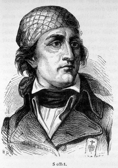 Ritratto di Jean Nicolas Stofflet (1753-1796), attore della rivolta vandeana da Unknown artist