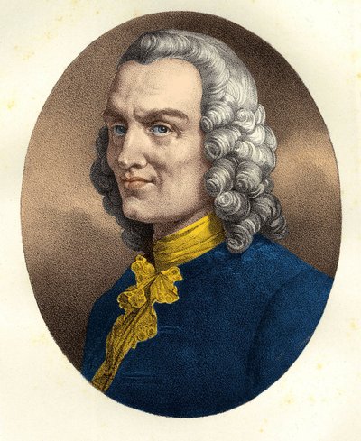 Ritratto di Jean-Philippe Rameau (1683-1764) da Unknown artist