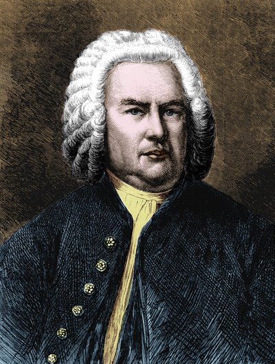 Ritratto di Johann Sebastian Bach da Unknown artist