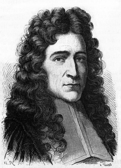Ritratto di Jen Domat. Giurista francese (1625-1696) da Unknown artist
