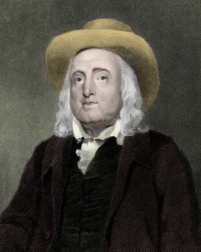 Ritratto di Jeremy Bentham (1748-1832), filosofo moralista e legislatore britannico da Unknown artist