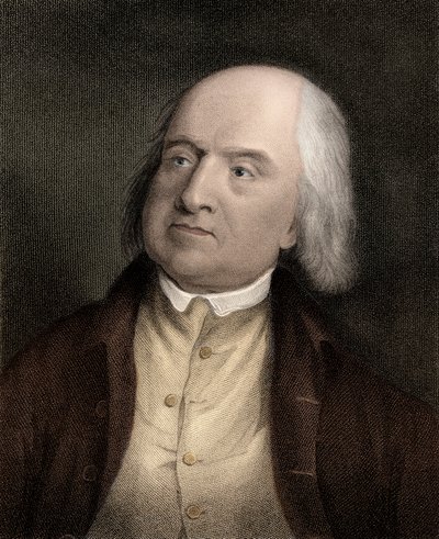 Ritratto di Jeremy Bentham (1748-1832), filosofo, economista e giurista teorico inglese da Unknown artist