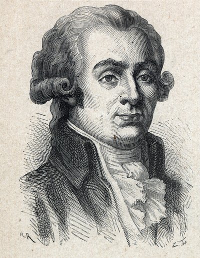 Ritratto di Jérôme Pétion de Villeneuve (1756-1794), politico francese da Unknown artist