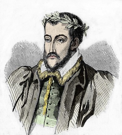 Ritratto di Joachim du Bellay. Poeta francese (Château du Liré, Maine-et-Loire) da Unknown artist