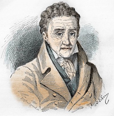 Ritratto di Johann Heinrich Pestalozzi (1746 - 1827), pedagogo ed educatore svizzero da Unknown artist